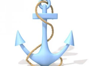 &acirc;ncora Modelo 3D