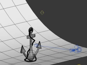 &acirc;ncora Modelo 3D