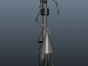 &acirc;ncora Modelo 3D