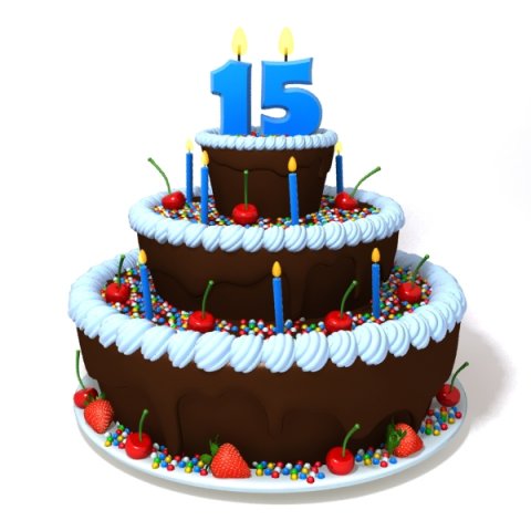 birthday cake 3D 모델 .c4d .max .obj .3ds .fbx .stl .blend 