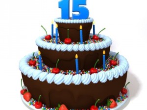 birthday cake 3D मॉडल