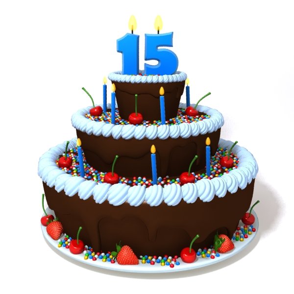 Birthday Cake 3d Model In Miscellaneous 3dexport
