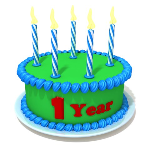 birthday cake 02 3D 模型 .c4d .max .obj .3ds .fbx .stl .blend 