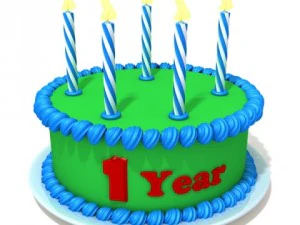 birthday cake 02 3D Model