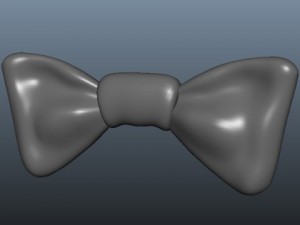 bow tie 3D 模型