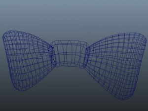 bow tie 3D 模型