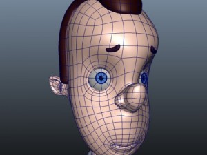 businessman cartoon 3D Модель