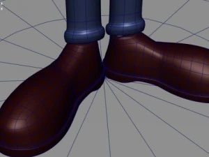 businessman cartoon 3D Model