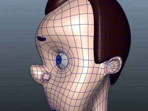 businessman cartoon 3D Model