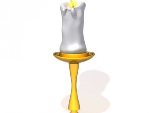 candle light holder 3D-Modell