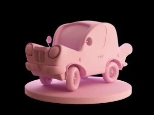car cartoon 3D Model