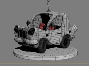 car cartoon 3D 모델