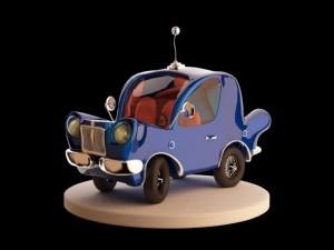 car cartoon 3D 모델