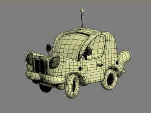 car cartoon 3D Model