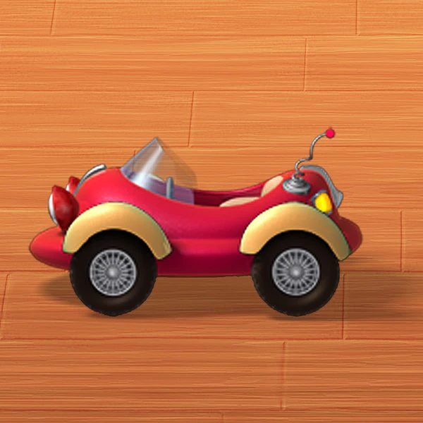 car cartoon 02 3D Model .c4d .max .obj .3ds .fbx .stl .blend 
