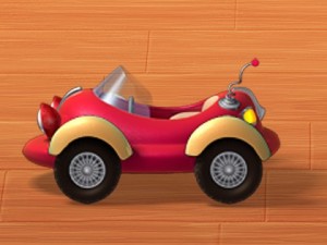 car cartoon 02 3D-Modell
