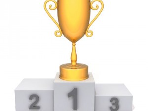 champion golden trophy 3D Модель