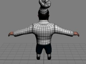 chef cartoon 3D Model