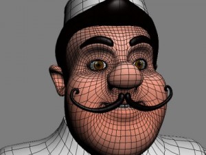 chef cartoon 3D Model