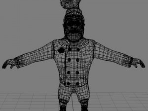 chef cartoon 3D Model