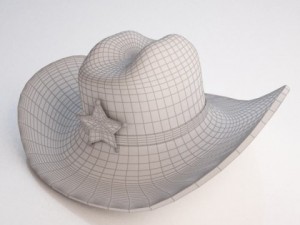 cowboy hat 3D Модель