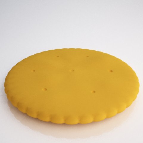 cracker 3D Model .c4d .max .obj .3ds .fbx .stl .blend 