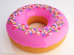 donut 3D-Modell