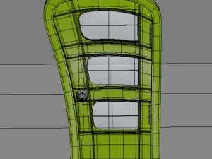 door cartoon 3D Model