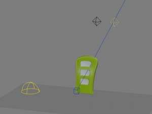 door cartoon Model 3D