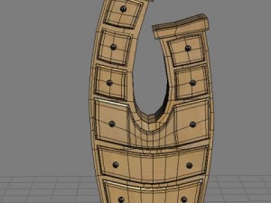 furniture cartoon style 3D Model