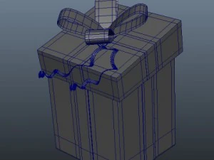 caixa de presente Modelo 3D