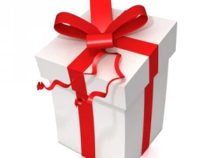 caixa de presente Modelo 3D