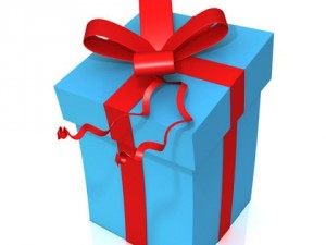 gift box Modelo 3D