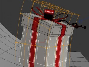 gift box Modelo 3D