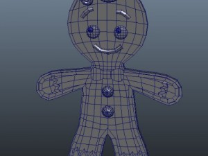 gingerbread man Modèle 3D