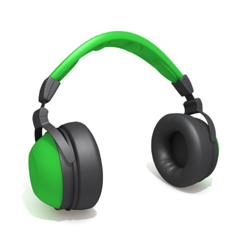 headphones 3D 모델 .c4d .max .obj .3ds .fbx .stl .blend 