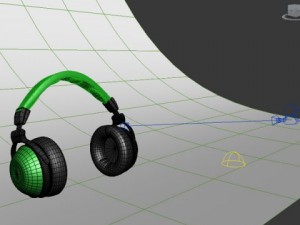 headphones 3D 모델