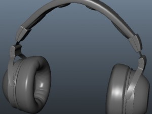 headphones 3D 모델