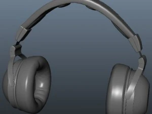 fones de ouvido Modelo 3D