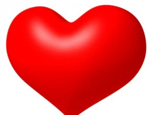 वैलेंटाइन दिल 3D मॉडल
