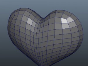 valentine heart 3D Model