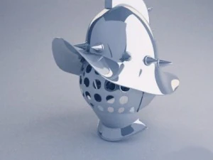 capacete de gladiador Modelo 3D