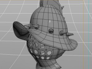gladiator helmet 3D-Modell