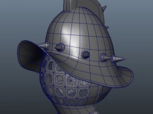 gladiator helmet 3D-Modell