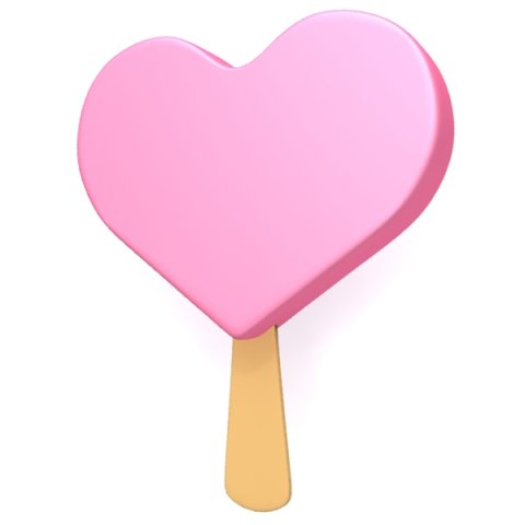 ice cream Model 3D .c4d .max .obj .3ds .fbx .stl .blend 