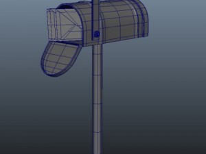 mailbox Modelo 3D