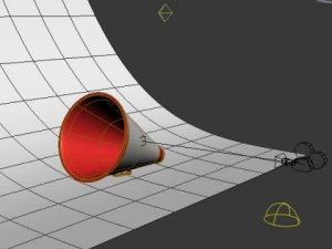 megaphone 3D Model