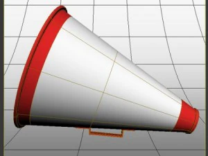 megaphone 3D Model