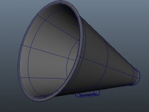 megaphone Modèle 3D