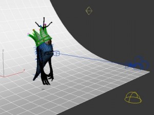 monster king rigged cartoon Modelo 3D